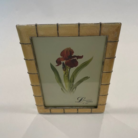 Contemporary Golden Enamel Ware Lawrence Picture Frame - Picture 7 of 11